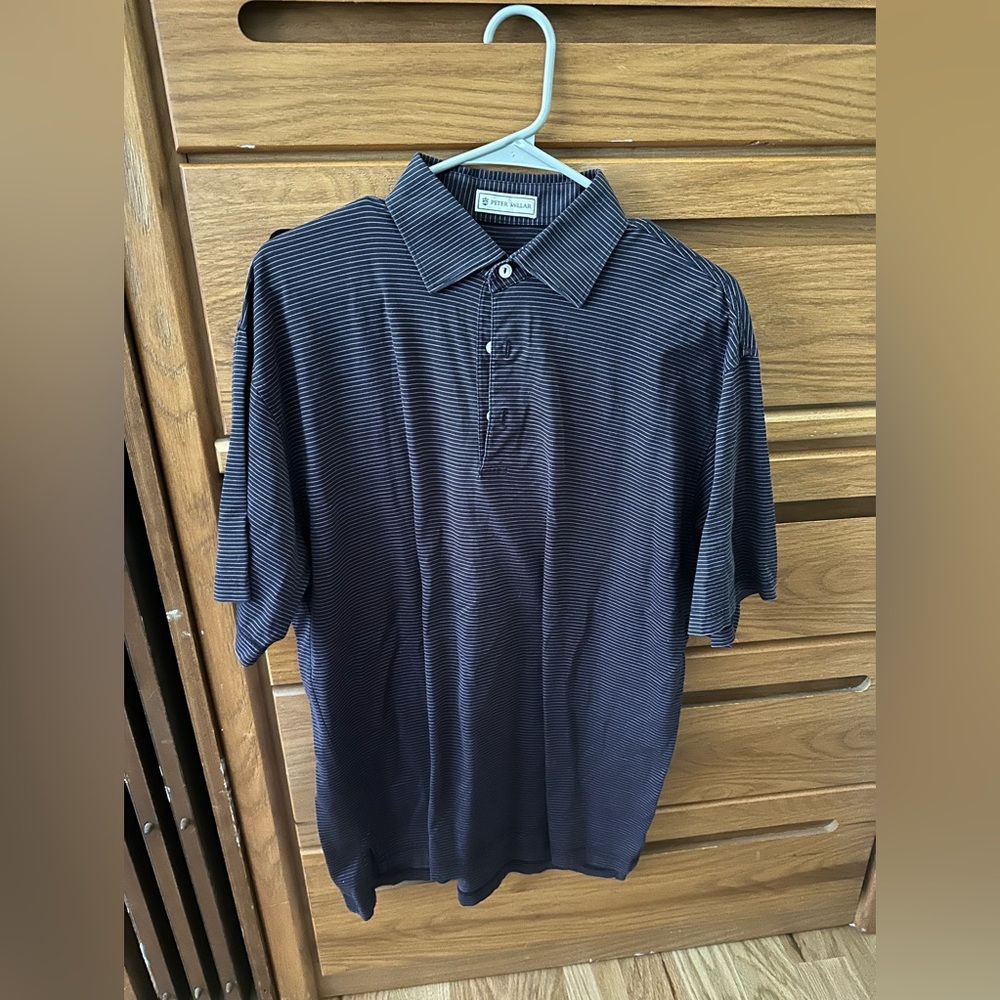 Peter millar polo size M color navy